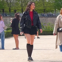 Candid pretty brunette girl in a sexy socks and mini skirt outfit Club NotMe-TCZ-2024 - Socks and skirt combo trend.mp4-2024-04-21-13h33m03s067.jpg