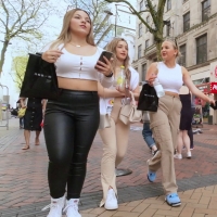 Blonde trio