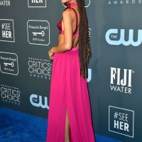 Zendaya at the 2020 Critics Choice Awards in pink outfit molding her boobs 22.jpg