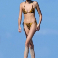 Kaia Gerber sexy in various bikinis and swimsuits in paparazzi pictures 02.jpg