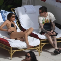 Kaia Gerber sexy in various bikinis and swimsuits in paparazzi pictures 20.jpg