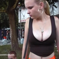 Blonde with big bits (part 2)