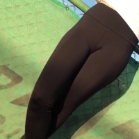 Tennis babe camel toe