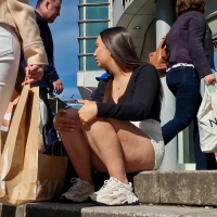 Thick candid brunette girl in in a skorts outfit while out with friends Whitespring.mp4-2023-04-28-17h03m43s635.jpg