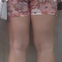 Fit floral booty