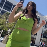 Lime green babe