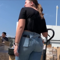 Big booty blonde