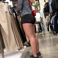 Beautiful candid Lululemon employee with a bubble in spandex shorts Lulu Employee.MOV-2024-05-01-15h38m40s647.jpg