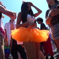 Orange tutu hottie