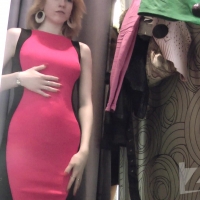 Blonde in dressing room (part 17)
