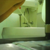 Bathroom spy video