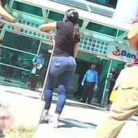 Round Latina ass