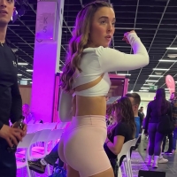 Pink shorts babe