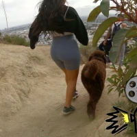 California spandex booty