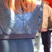 Tight ass in leggings