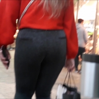 Big booty blonde chick