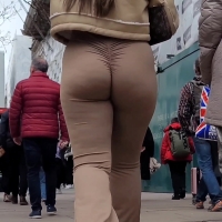 Candid sexy big booties babe with a wedgie in beige ruched leggings Beige wedge wide 4k.mp4-2024-05-11-10h06m10s143.jpg