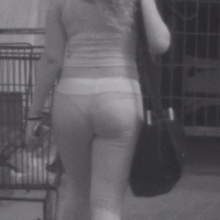 X-ray booty and vtl in leggings