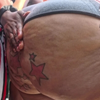 Candid extra thick shorts haired ebony party chick with her phat ass cheeks out likes getting spanked Celestial Cheeks Culo.mp4-2026-05-13-17h01m40s340.jpg