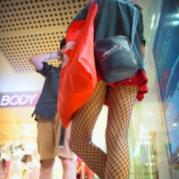 Cute punk upskirt