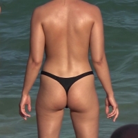Black thong beauties