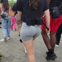 Candid sexy brunette girl with a bog booty in tight grey spandex shorts at a rave (part 2) 20220911_183052.mp4-2023-05-25-18h47m36s002.jpg