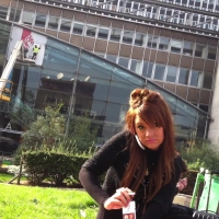 Cute redhead smoking teen (part 1)