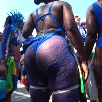 Blue booty