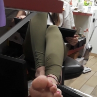 Sexy candid coworker barefoot at work gets her feet recorded daisy676 - Relaxing her pretty barefeet - 0008videocapture-20230601-060446.jpg