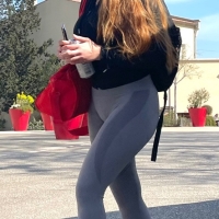 Sexy candid redhead college babe with a big booty in tight grey NVGTN leggings 8048EADF-8AE5-4417-AF1D-D9B80F33D29C.jpeg.ccf767f0c604fcd80862f6ea82808fc5.jpeg