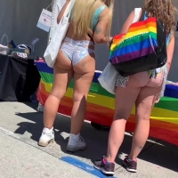 Hot candid 420 pride chick showing her sexy ass cheeks in booty shorts (part 2) Sweet 420 cheeks 2.mp4-2023-06-07-16h54m49s166.jpg