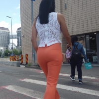 Candid sexy brunette milf with a nice ass in tight orange pants Steveoban_Orangeisthenewblack1.mp4-2024-06-08-13h48m25s982.jpg