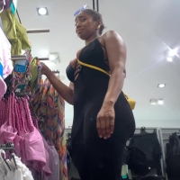 Bangin ebony babe