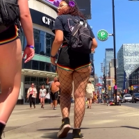 Hot candid nerdy redbone Pride girl showing cheeks in little shorts and fishnets GD-TDF Ep. 86a - Cute Thiccy in Athletic Shorts & Mesh Tights.mp4-2023-06-11-07h41m31s790.jpg