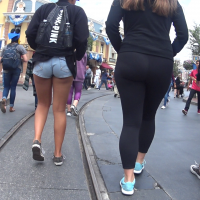 Disneyland big round ass