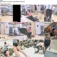 Screens from the Gym candids torrent Crazy Hot Brunette + Friends_s.jpg