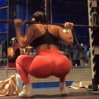Hot candid brunette girl with a nice ass in orange leggings working out My Movie-2024-06-15-09h30m01s458.jpg