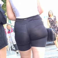 See through spandex