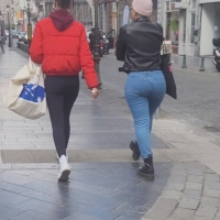 Skinny and big booty