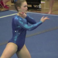 Sexy gymnast