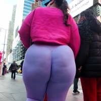 Huge hungry booty