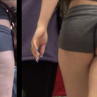 Big booty cheeks
