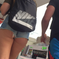 Cheeky girl walking