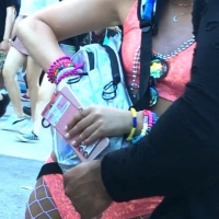 Pretty and sexy blonde raver chick in a pink bikini and fishnet stockings tumblr_pcwh25t7hN1v5s5iqo10_1280.jpg