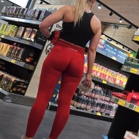 Hot candid blonde girl with a sweet ass in red leggings grocery shopping InShot_20230617_224249561.mp4-2023-06-26-11h55m52s853.jpg