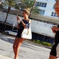 Candid cute babe in a blue patterned romper C Blue romper taking car pic.mp4-2021-06-27-17h49m54s366.jpg