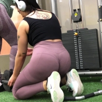 Amazing gym booty