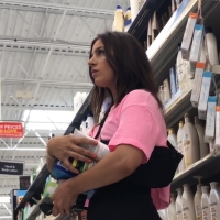 Candid brunette hottie at Walmart with a sexy ass in spandex shorts Untitled 14_2020_05_31_19_11_53.MP4-2023-06-27-14h10m57s932.jpg