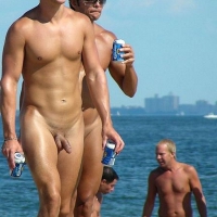 Candid men ordnael123 - Nude men at the beach - 0116semi-hard-cock.jpg