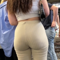 Candid brunette hottie has an amazing big jiggly booty in tight leggings Big Booty Girl in beige by Lloyd.mp4-2023-06-28-13h18m54s873.jpg